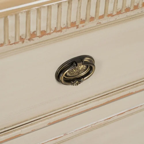 Commode bois naturel et crème Ixia 119,5 cm — vue 6