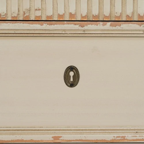 Commode bois naturel et crème Ixia 119,5 cm — vue 9