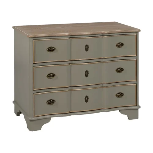 Commode bois taupe Ixia 100 cm — vue 2