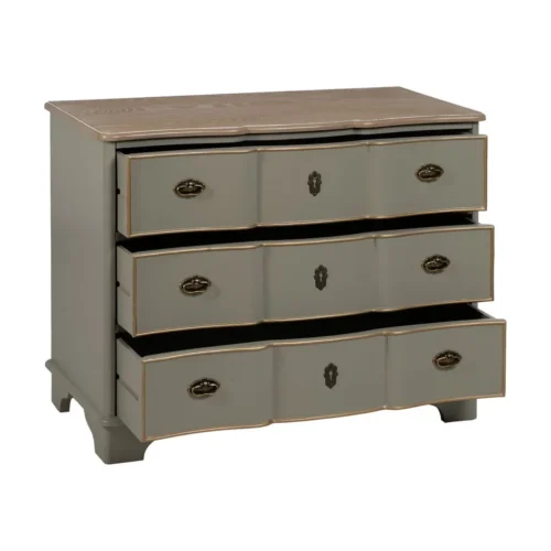 Commode bois taupe Ixia 100 cm — vue 3