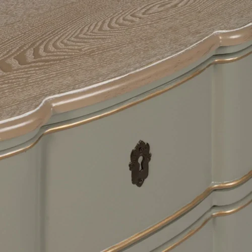 Commode bois taupe Ixia 100 cm — vue 8