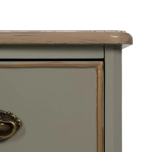 Commode bois taupe Ixia 100 cm — vue 9