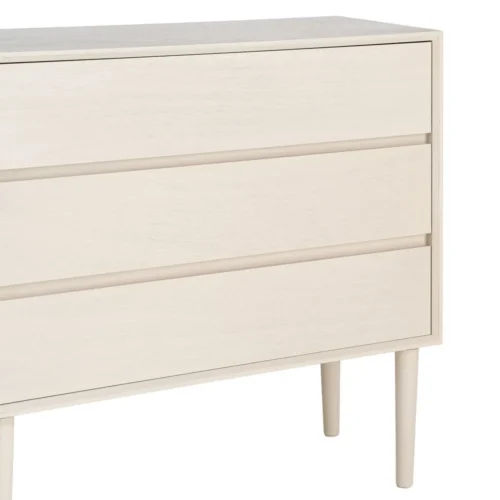 Commode crème finition laquée Ixia 75 cm — vue 4