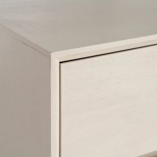 Commode crème finition laquée Ixia 75 cm — vue 6