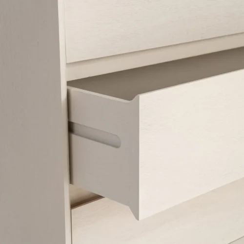 Commode crème finition laquée Ixia 75 cm — vue 7