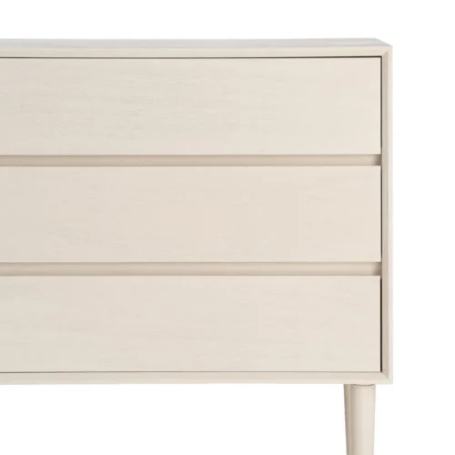 Commode crème finition laquée Ixia 75 cm — vue 8