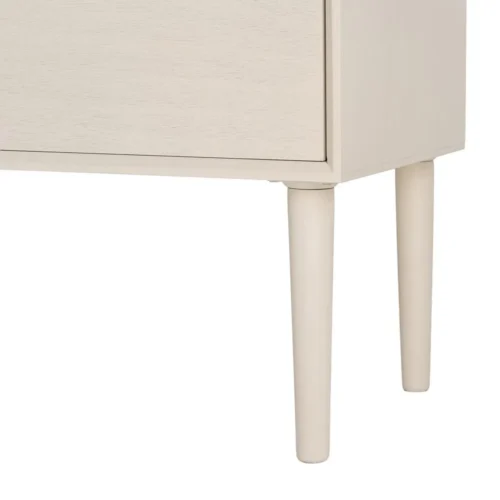 Commode crème finition laquée Ixia 75 cm — vue 9