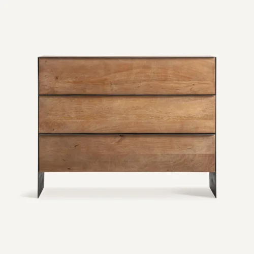Commode Killeany bois de manguier marron Vical Home
