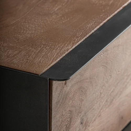 Commode Killeany bois de manguier marron Vical Home — vue 4