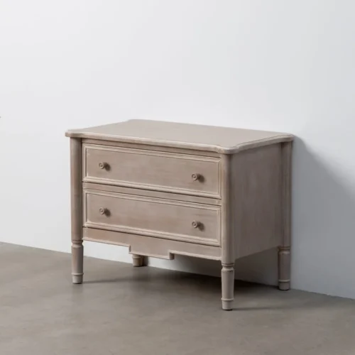 Commode marron clair bois compacte Ixia 80 cm — vue 7