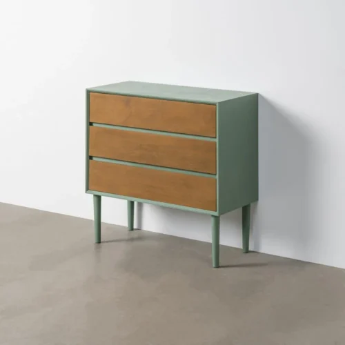 Commode verte finition laquée Ixia 75 cm — vue 10