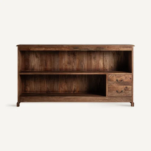 Comptoir Agen bois recyclé marron Vical Home — vue 3