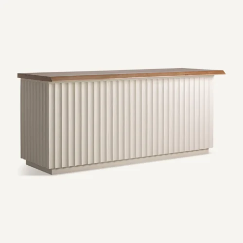 Comptoir Guipy manguier blanc et acacia Vical Home — vue 2