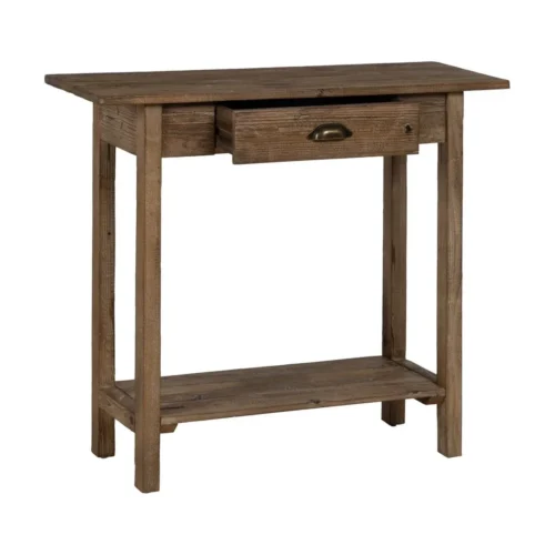 Console bois de sapin niche Ixia 90 cm — vue 3