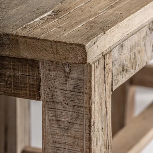 Console Carrik bois récupéré marron 230 Vical Home — vue 3