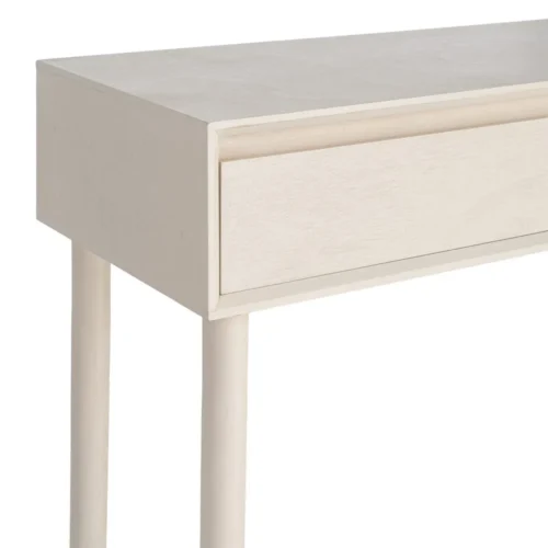 Console crème 2 tiroirs Ixia 90 cm — vue 5