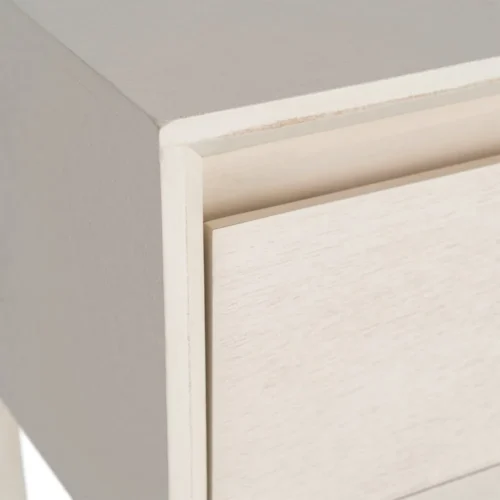 Console crème 2 tiroirs Ixia 90 cm — vue 6