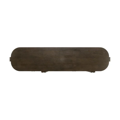 Console Ellington marron 3 plateaux Richmond Interiors — vue 5