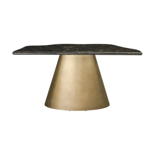 Console Goldman marbre noir Richmond Interiors — vue 3