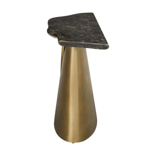 Console Goldman marbre noir Richmond Interiors — vue 4