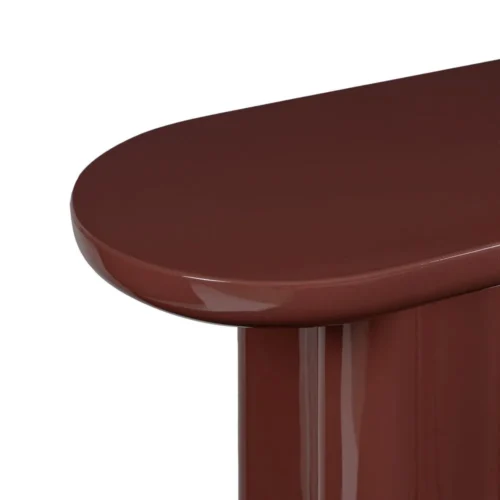 Console laquée grenat Ixia 120 cm — vue 2