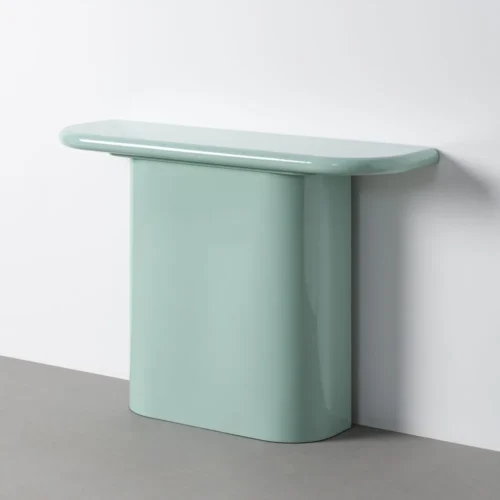 Console laquée verte Ixia 120 cm — vue 6
