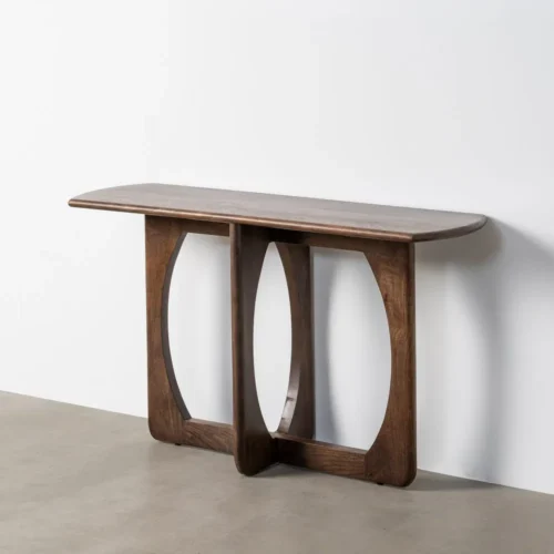 Console marron bois de manguier Ixia 130 cm — vue 2