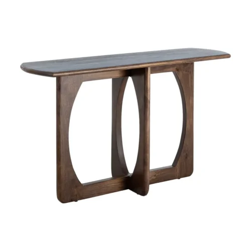 Console marron bois de manguier Ixia 130 cm — vue 3