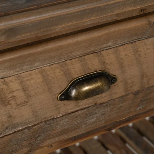 Console marron bois de sapin Ixia 184 cm — vue 5