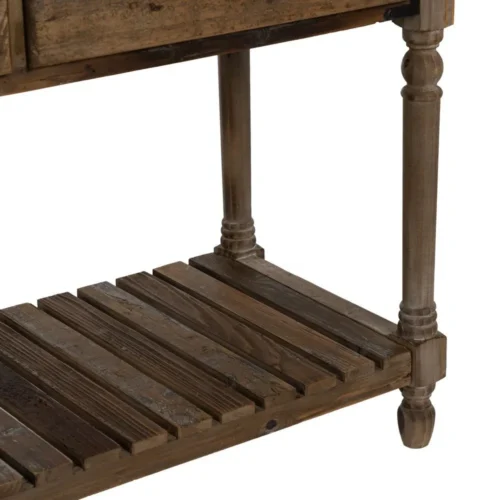 Console marron bois de sapin Ixia 184 cm — vue 8