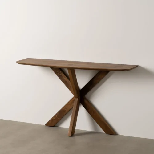 Console miel bois de manguier Ixia 130 cm — vue 9