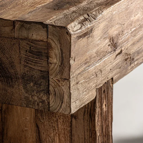 Console Nysted teck recyclé 180 cm Vical Home — vue 3