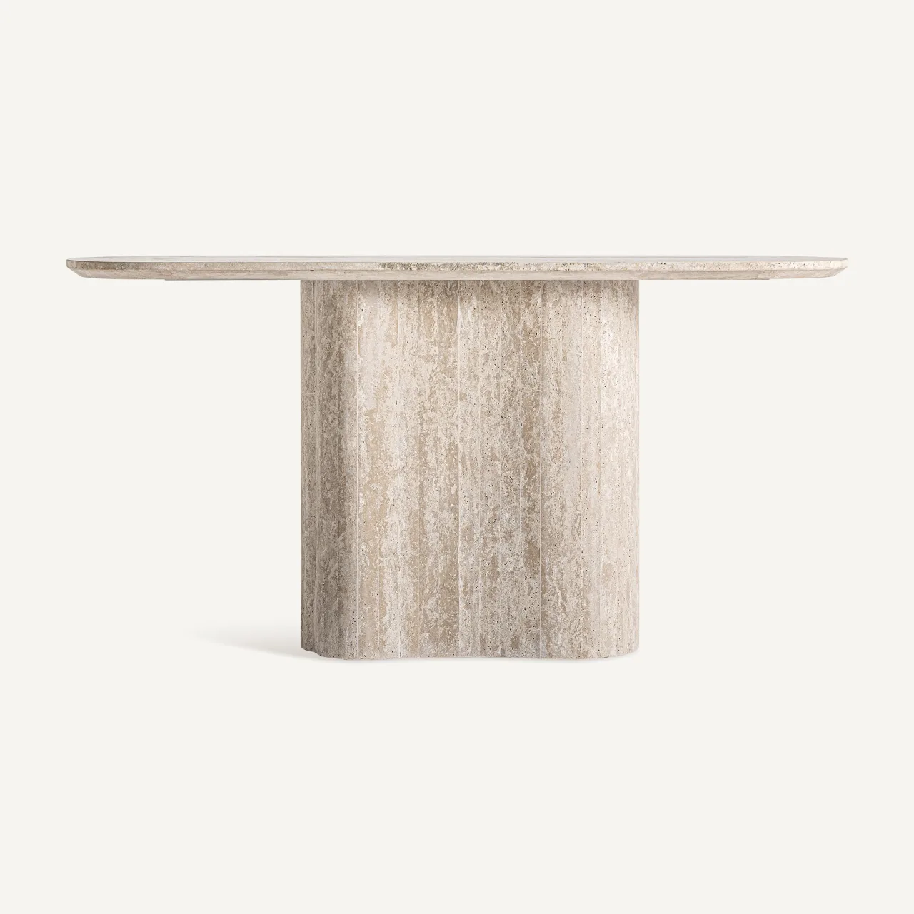 Console Thiennes travertin beige Vical Home