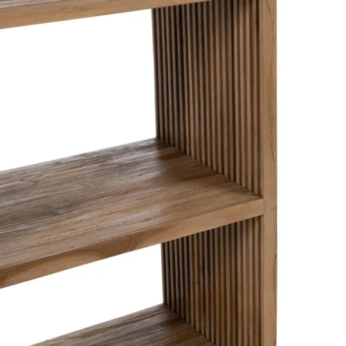 Étagère basse bois de teck recyclé Ixia 116 cm — vue 5