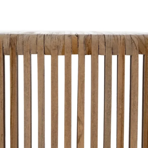 Étagère basse bois de teck recyclé Ixia 116 cm — vue 9