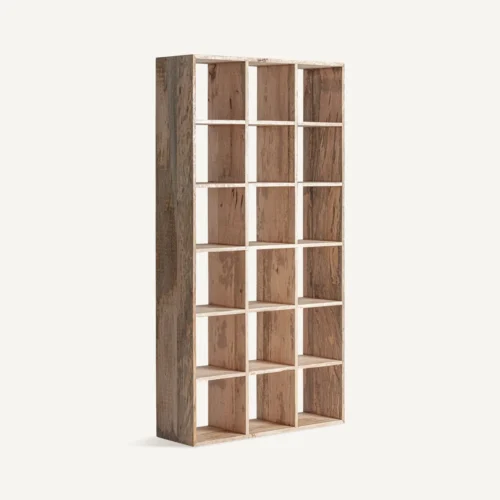 Étagère Bayereut bois de manguier brun clair Vical Home — vue 2