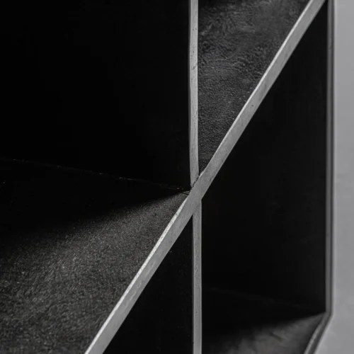 Étagère Bayereut bois de manguier noir Vical Home — vue 3