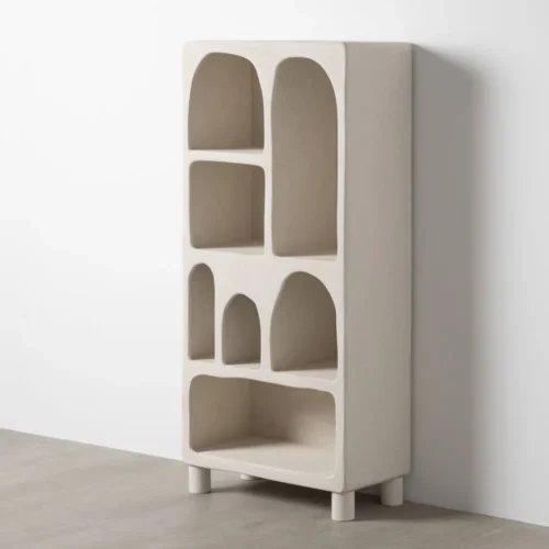Étagère blanche finition grainée Ixia 170 cm — vue 2