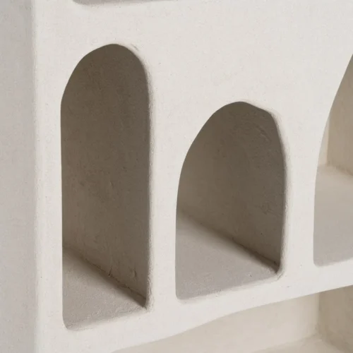 Étagère blanche finition grainée Ixia 170 cm — vue 6