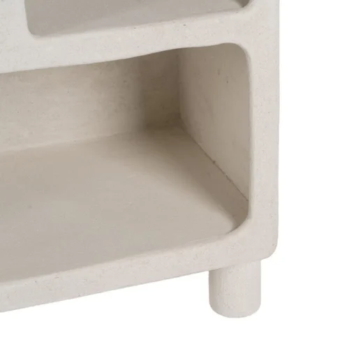 Étagère blanche finition grainée Ixia 170 cm — vue 9