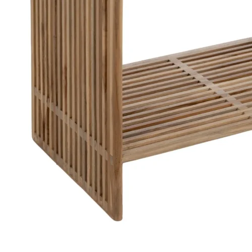 Étagère bois de teck recyclé Ixia 86 cm — vue 4
