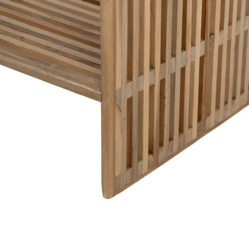 Étagère bois de teck recyclé Ixia 86 cm — vue 9