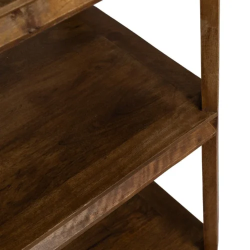 Étagère haute bois de manguier marron Ixia 195 cm — vue 6