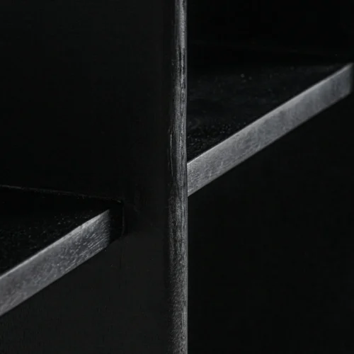 Étagère haute Nara manguier noir et marbre Vical Home — vue 7