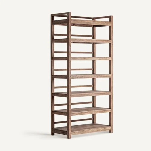 Étagère Helmond bois recyclé marron 122 cm Vical Home — vue 2