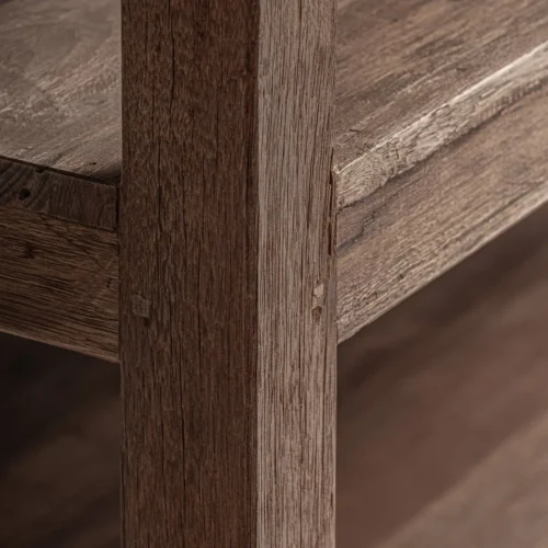 Étagère Helmond bois recyclé marron 122 cm Vical Home — vue 3
