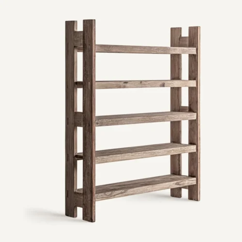 Étagère Helmond bois recyclé marron 170 cm Vical Home — vue 2