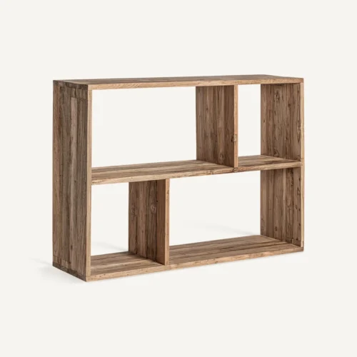 Étagère Lux bois de teck recyclé Vical Home — vue 2