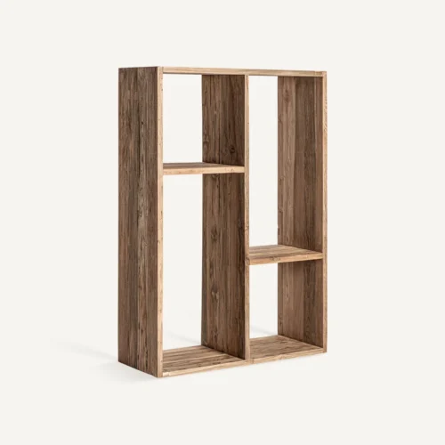 Étagère Lux bois de teck recyclé Vical Home — vue 4