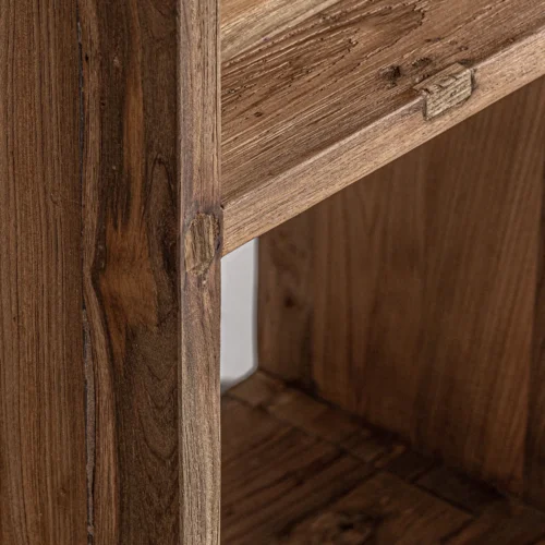 Étagère Lux bois de teck recyclé Vical Home — vue 5